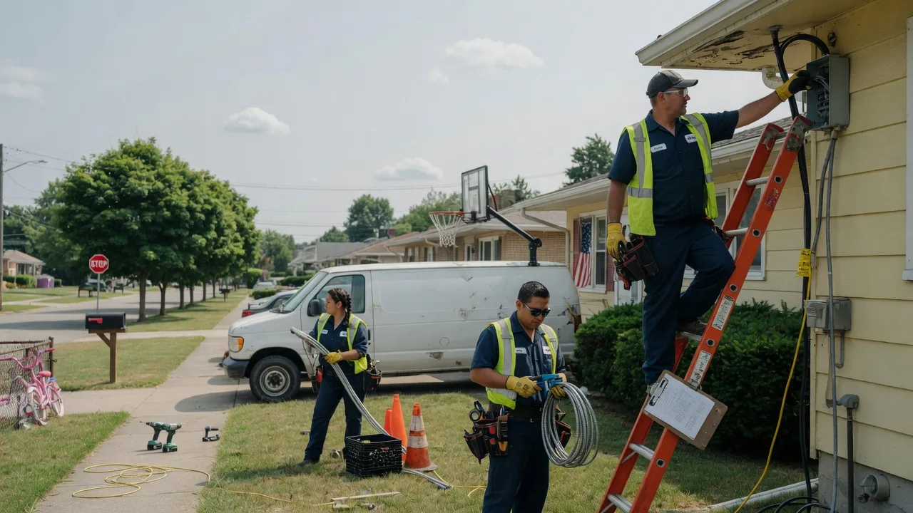 Licensed Electrician in Mentcle, PA near me
